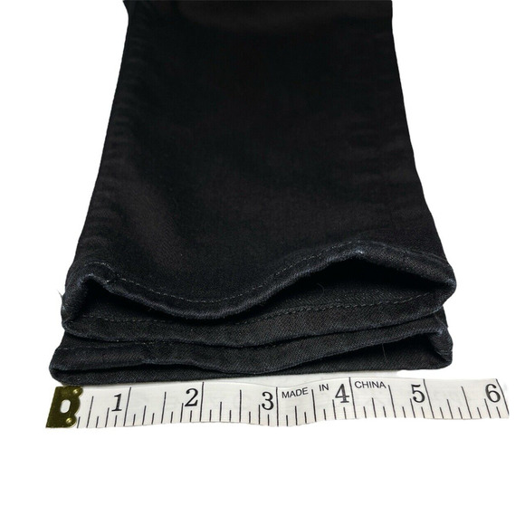 J Brand Shadow Skinny Leg Jeans Womens Size 28 Low Rise Black Denim Pants - Picture 9 of 11